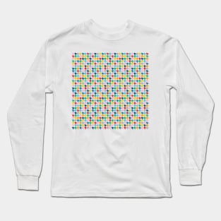 Dogtooth Rainbow Long Sleeve T-Shirt